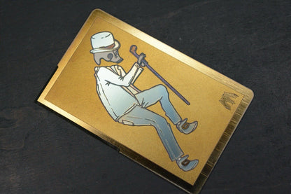 NEW Mummert “Leperchaun Sneak Reaper” Cutting Card Titanium Satin Suit