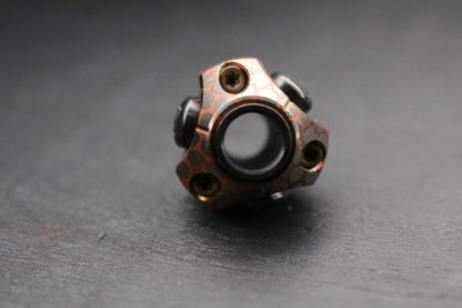 NEW Custom Knife Factory Copperhead Superconductor / Zirc Core Bead