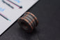 RARE Salt & Peppa EDC Shrime Blasted Super Conductor Bead Re Scoopy Loops