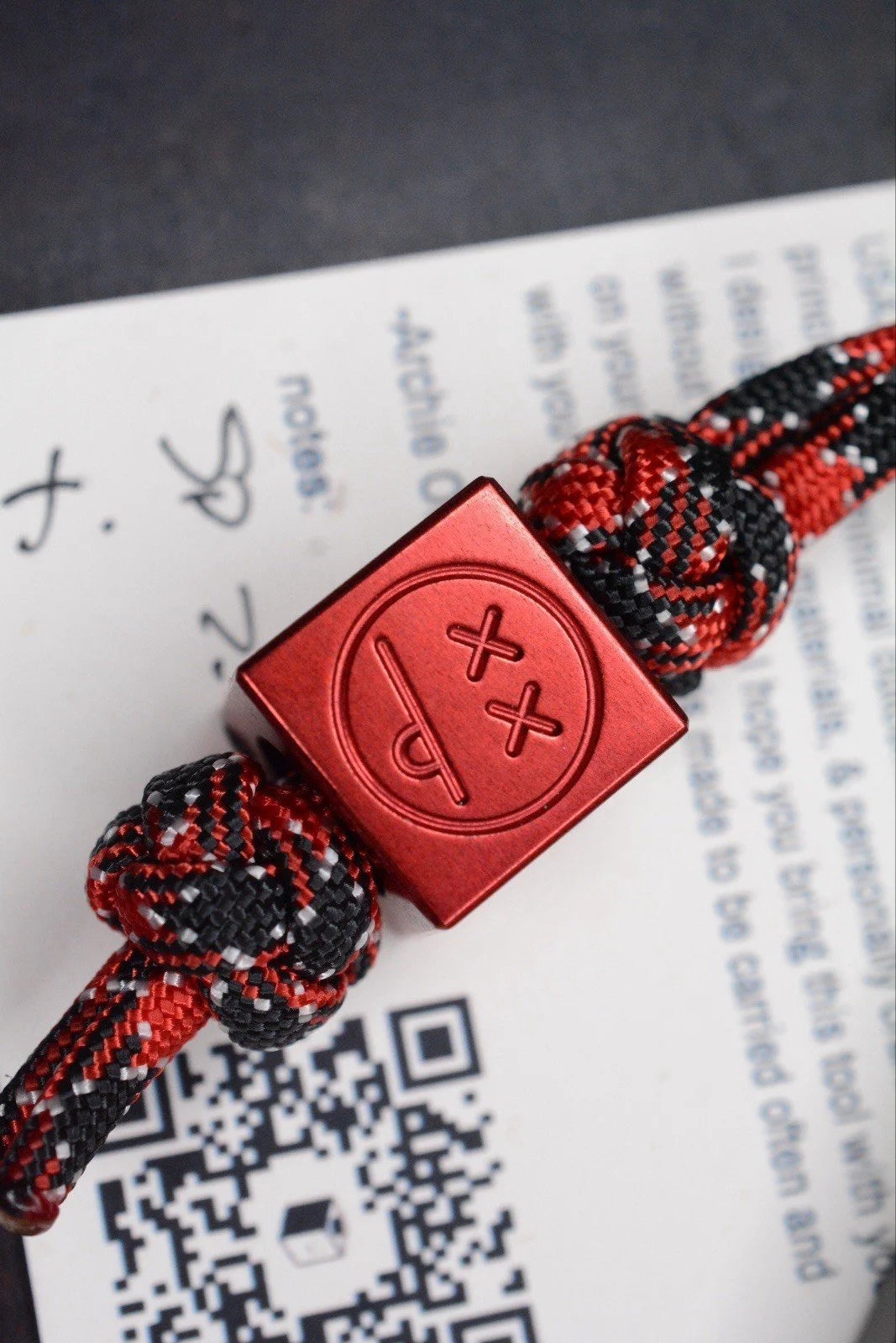 NEW Nice Guy Machine Co Side Piece Ti Pry w/ TKW Frankart Bead NGMCo