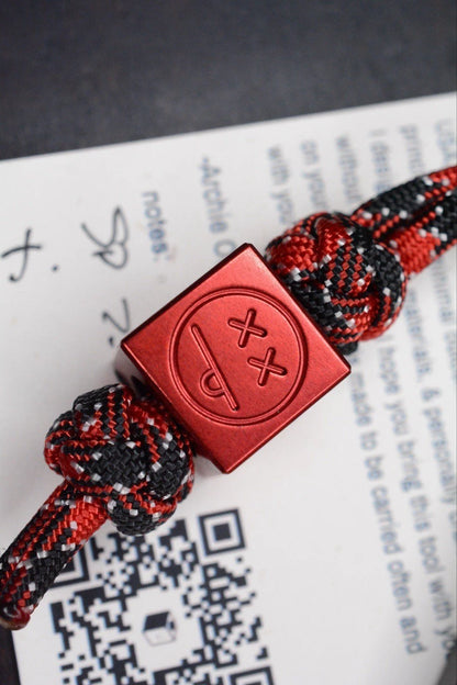 NEW Nice Guy Machine Co Side Piece Ti Pry w/ TKW Frankart Bead NGMCo