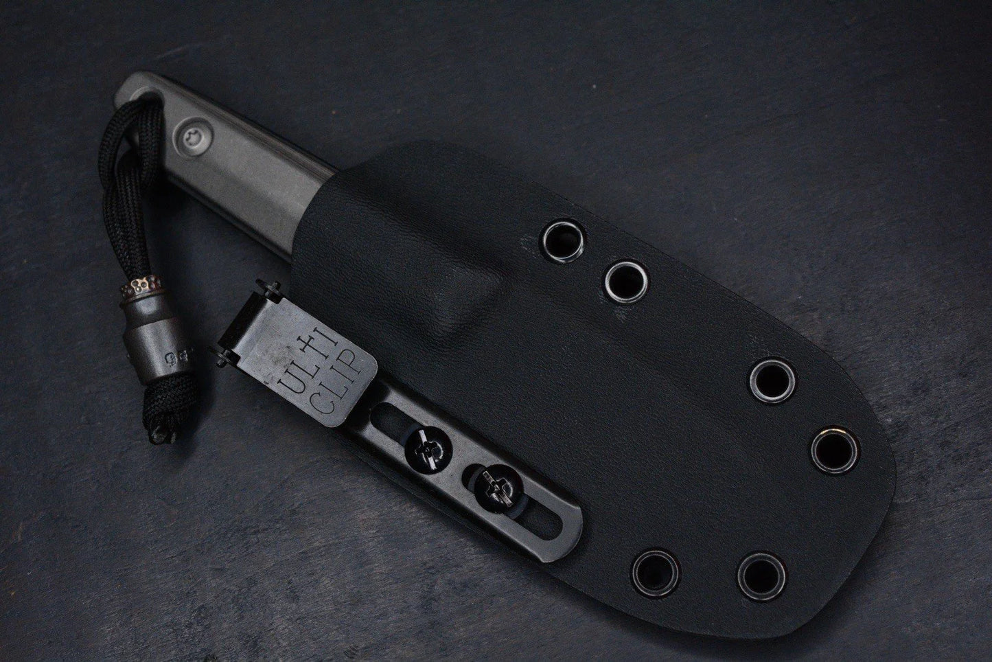 NEW OEGEDC District Fixie SW Ti Handle -Black Cera Magnacut Blade w/ Poison Bead