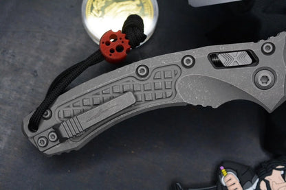 NEW Microtech Marfione Selects Amphibian Ti Handle Frag Pattern w/ Playge & COA