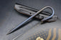 RARE Bawidamann Anodized Ti Lightning Candy Cane Sugar Shiv Re Microtech JRW