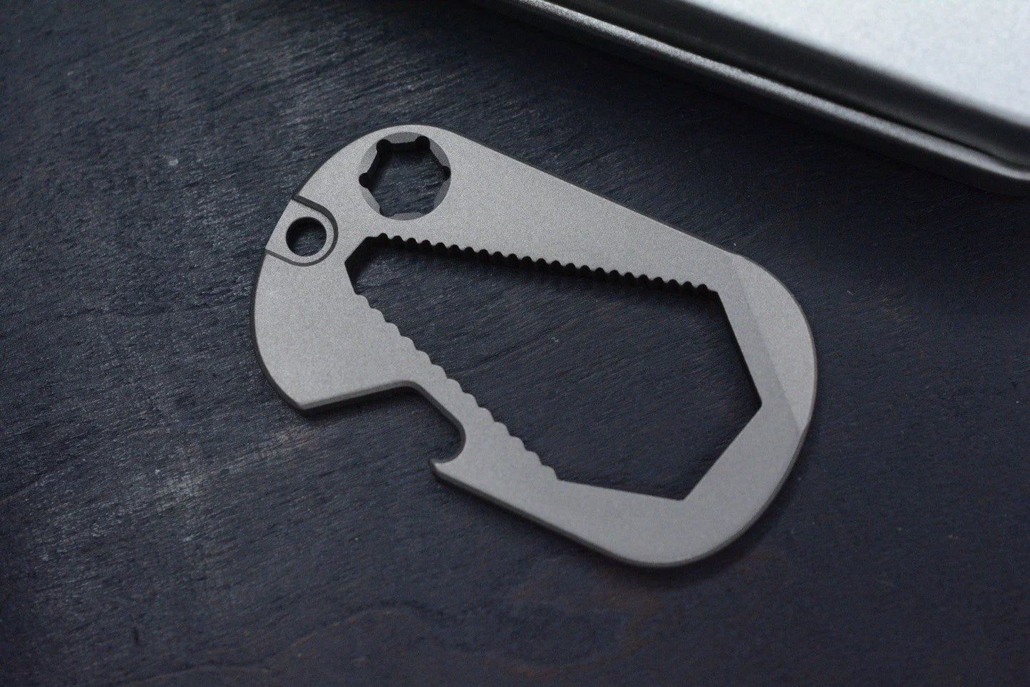 NEW Prometheus Design Werx Dog Tag Tool Standard Issue Titanium Bottle Opener