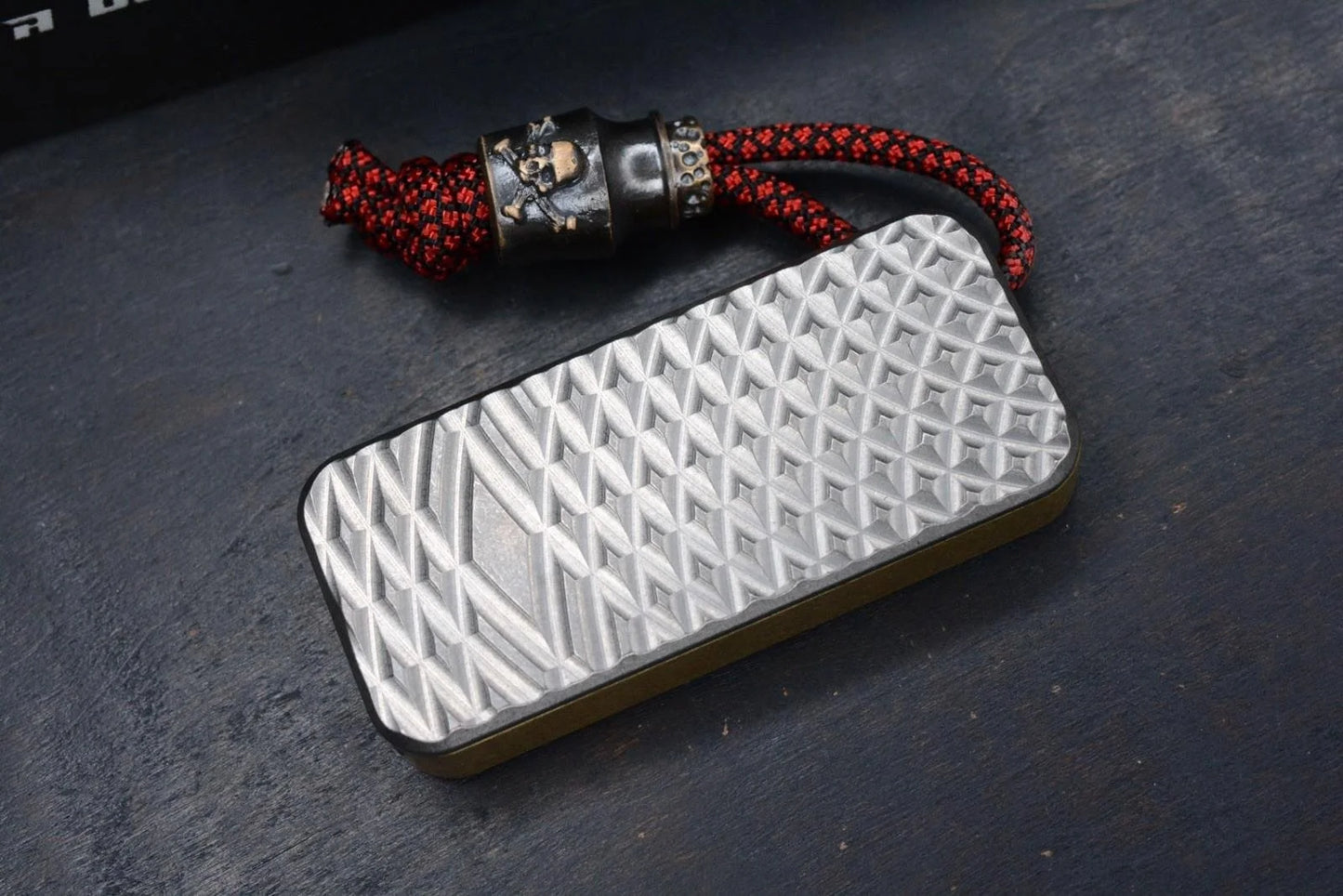 RARE Rivery MFG Zero Ti & Brass Diamond Scale w/ Custom Poison Bead