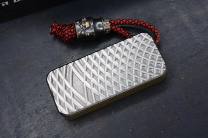 RARE Rivery MFG Zero Ti & Brass Diamond Scale w/ Custom Poison Bead