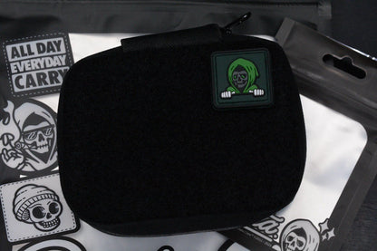 NEW Data Crew What-a-Junior VX Army Green Pouch w/ Reaper Ranger Eye Patch