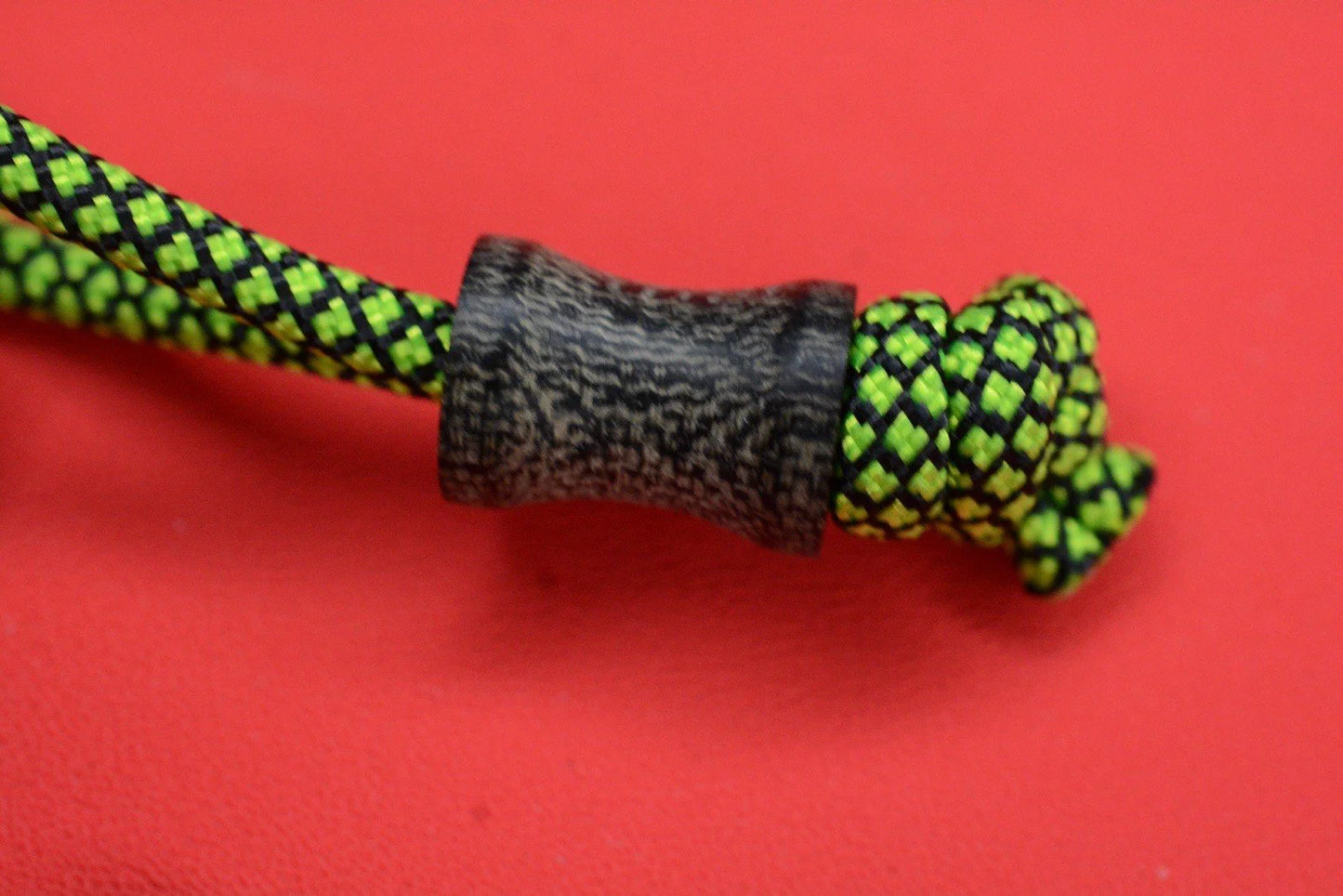 RARE+ MAT B0T EDC x RICK B0T B-Bot Brass B/O w/ Patch Z&C Micarta Bead Re Playge