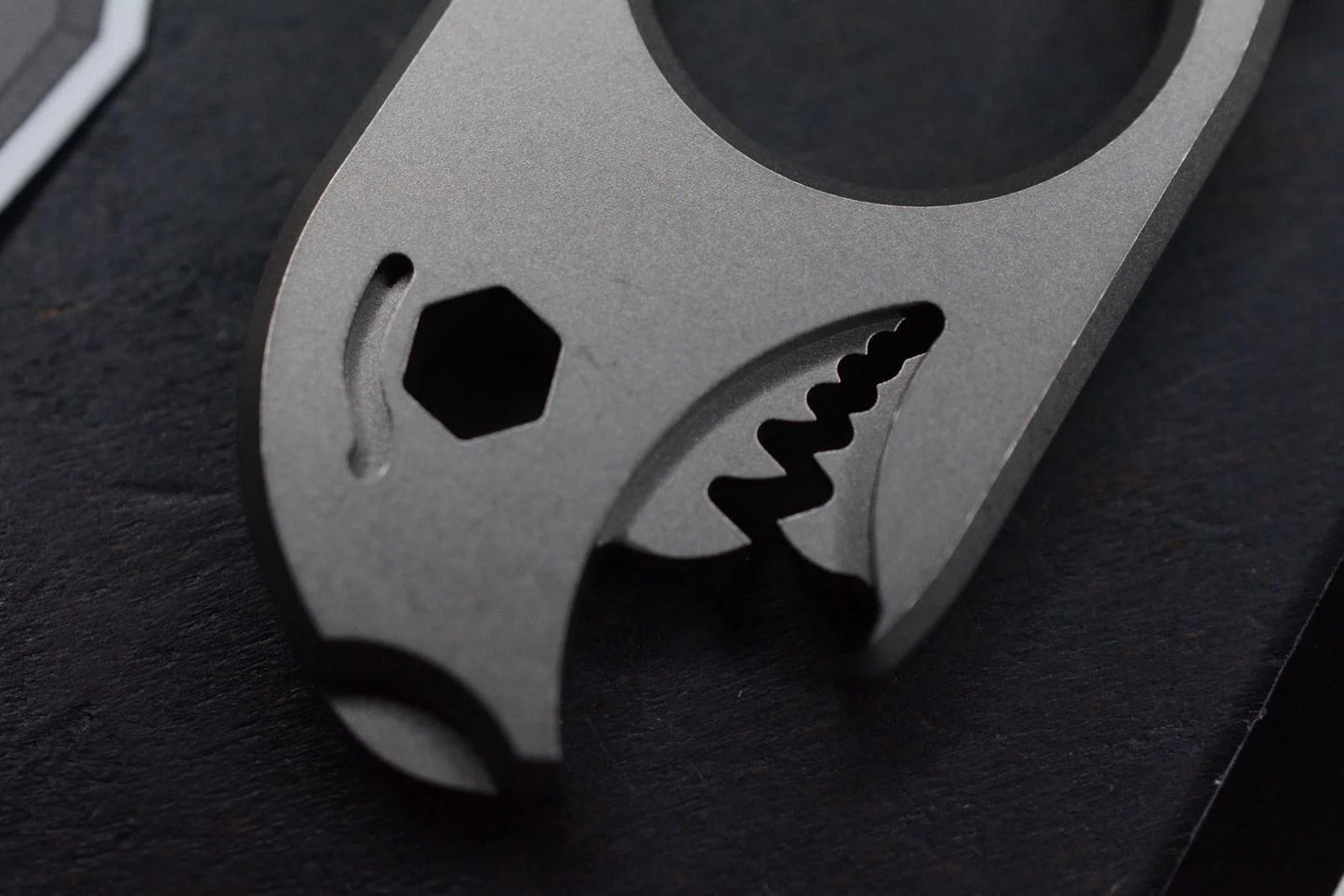 NEW Notorious EDC “Baby Bomb” Stonewashed Grade 5 Ti - 3/4 Scale Beer Bomb