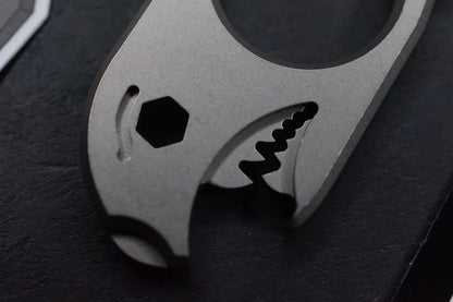 NEW Notorious EDC “Baby Bomb” Stonewashed Grade 5 Ti - 3/4 Scale Beer Bomb