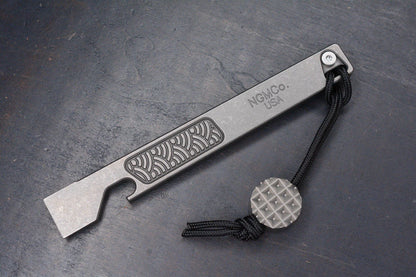 NEW Nice Guy Machine Co x Urban EDC Mr Nicebar V2 Seigahai w/ TKW Curator Bead