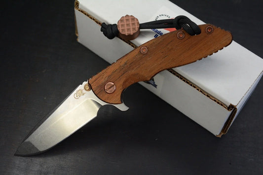Rare/ New Hinderer Koa Wood Copper Hdwe Green / Gold Tow/ Copper JRW Curator