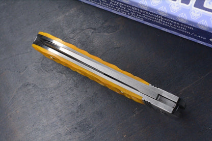 NEW Jack Wolf K9 Jack Steel Series Yellow Jigged Bone Satin Blade