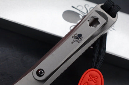 NEW PROMETHEUS DESIGN WERX SPD KRAKEN TI PRY BAR W/ RED WKRMN GHOST