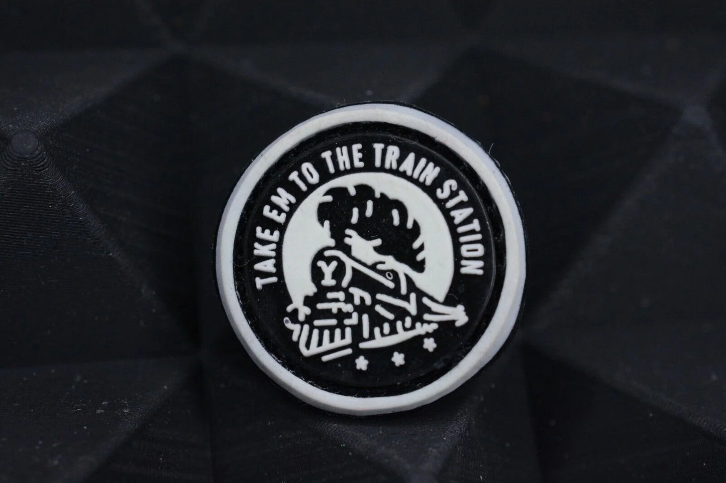 Yellowstone “Take Em To The Train Station” RE GITD Patch Data Crew Notorious EDC