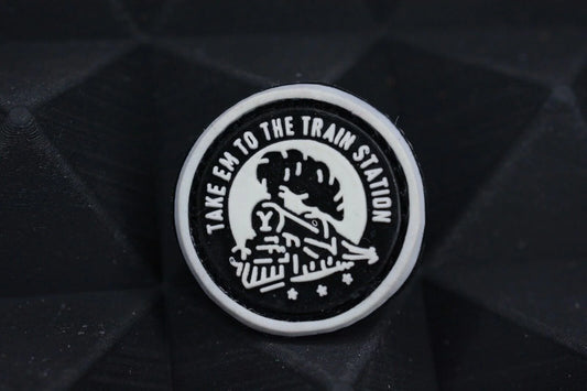 Yellowstone “Take Em To The Train Station” RE GITD Patch Data Crew Notorious EDC