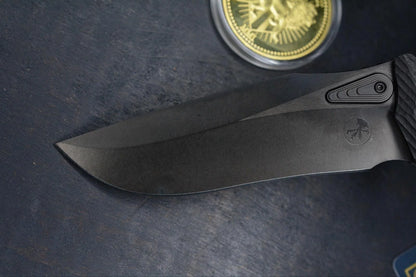 NEW Microtech Amphibian Ram Lok CF DLC Grenade w/ DF Molar Bead & Wick Pack
