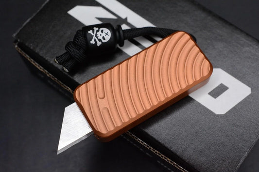 NEW RIVERY MFG x Cad Lab Zero Knife Copper Finish OG w/ Rare Poison Bead