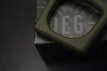 NEW OEGEDC Keystone Lite Bottle Opener OD GREEN w/ Wkrmn Ghost