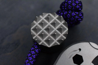 NEW Notorious EDC “Baby Bomb” SW GD5 Ti w/ TKW Curator Bead Re Playge Microtech