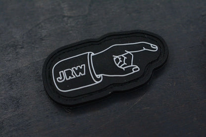 NEW JRW Judge Brass Bottle Opener & Decision Maker w/ JRW Sheath & Patches