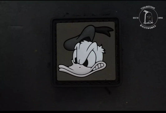 NEW Data Crew Donald Duck RE Patch B/W Mickey Mouse Disney