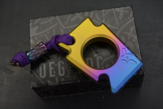 NEW OEGEDC Keystone V2 Bottle Opener TEQUILA SUNRISE w/ Custom Rocked Bead