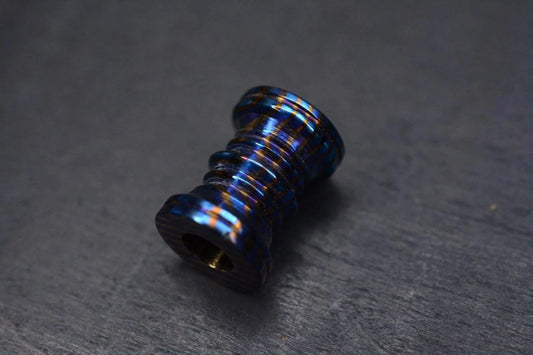 Custom Large Timascus High Grade XL USA MADE Bead Re ScoopyLoops / Playge