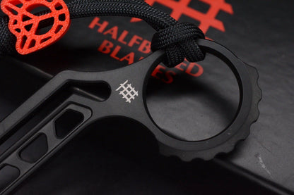 NEW Halfbreed Covert Key Companion Black PVD Stainless Multi Tool w/ Wkrmn Ghost