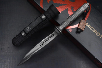RARE Microtech Jagdkommando FULL TI Tri Dagger Apocalyptic Finish Frag Handle