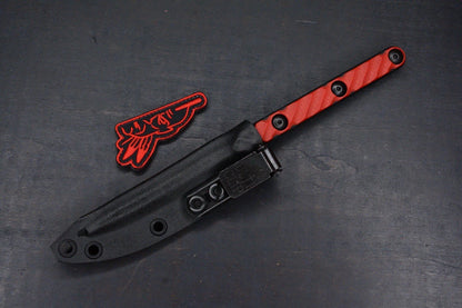 RARE Half Face Blades OSS Spike Red Tail Hawk Special Edition w/ HFB Patch