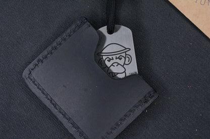 RARE “Angry Monkey” Custom Tag & Pry Bar w/ Piston Pete Bead