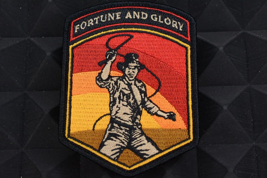 Prometheus Design Werx Indiana Jones “Fortune & Glory” Flash Morale Patch PDW