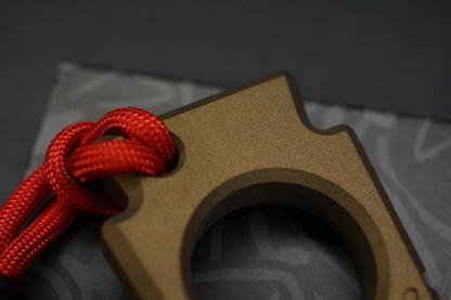 NEW OEGEDC Keystone V2 Bottle Opener BURNT BRONZE w/ Custom Poison Bead
