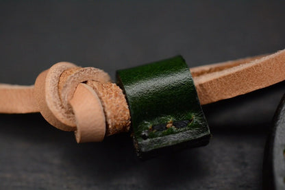 NEW JRW Judge Seigahai Pattern Blackened w/ Green JRW Leather Sheath