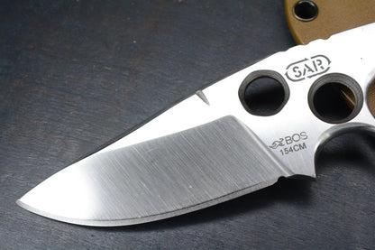 RARE Custom SAR Hornet 3” Fixie Tip of Spear Lethality w/Skull Bead Re Microtech