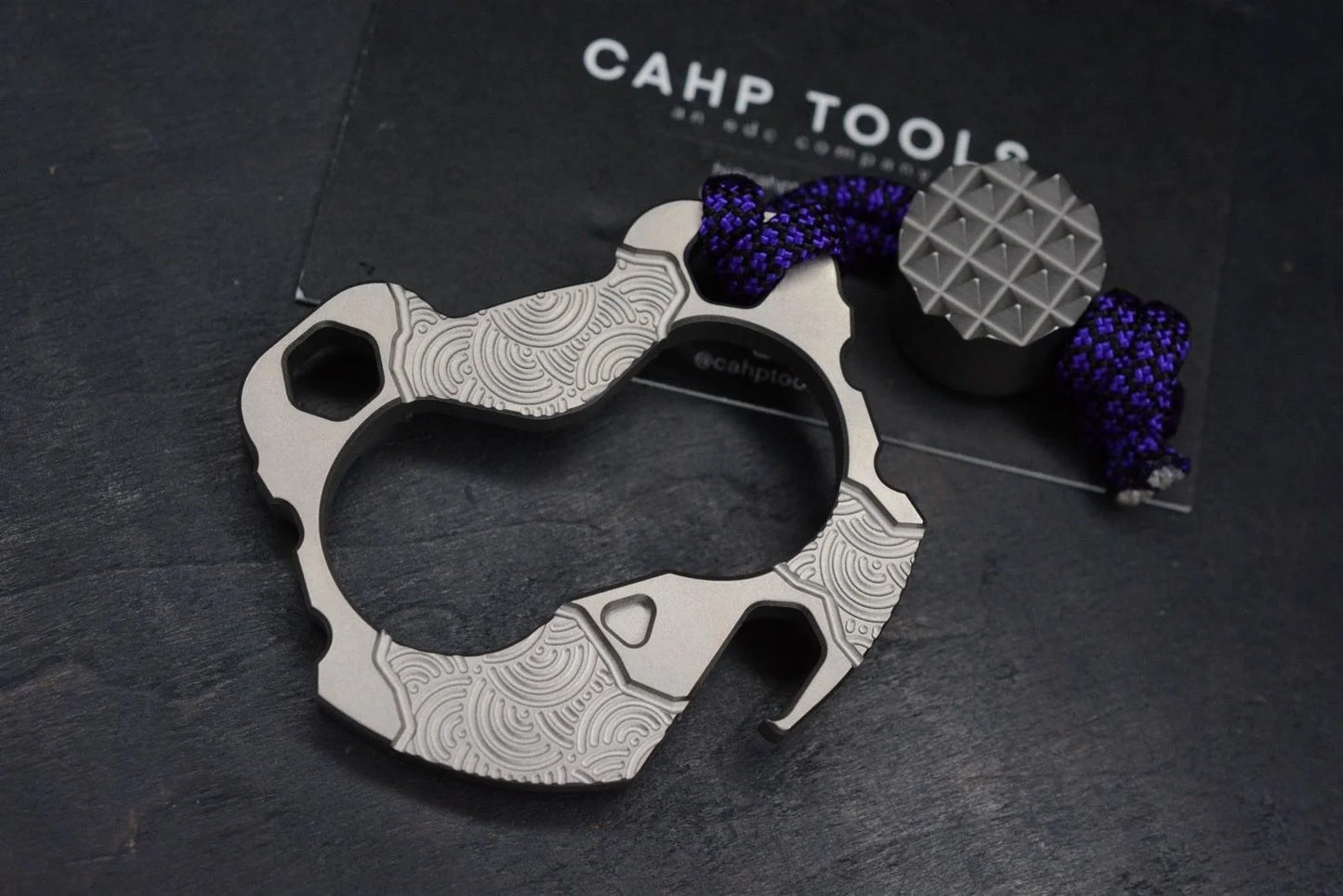 NEW Urban EDC x CAHP Tools Panda V4 - Blasted Ti Chaos Seigahai w/ TKW Curator