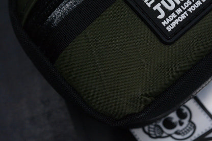 NEW Data Crew What-a-Junior VX Army Green Pouch w/ Reaper Ranger Eye Patch