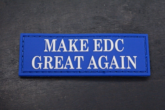 NEW “Make EDC Great Again” Anti Carry Carry Club Patch - American Blue