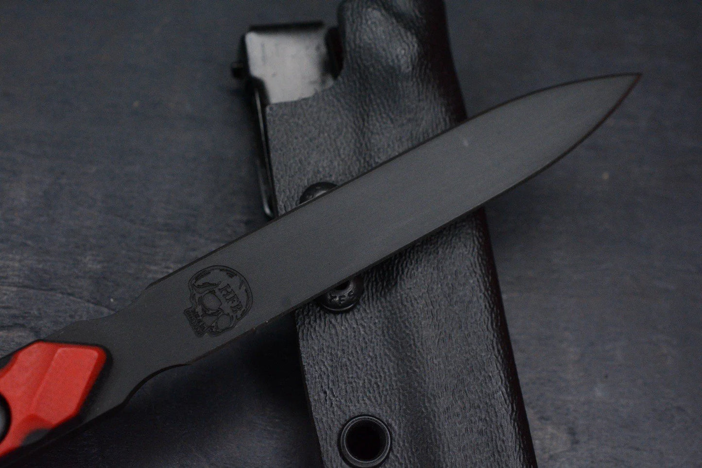RARE Half Face Blades OSS Spike Red Tail Hawk Special Edition w/ HFB Patch