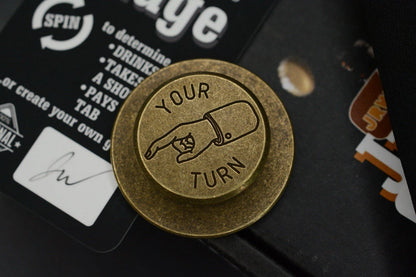 NEW JRW x Urban EDC Judge Aged Brass w/ Chaos Seigaiha Pattern Bottle Opener