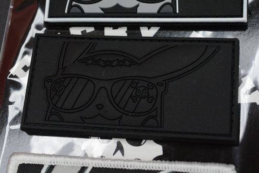 RARE Inky EDC Always Cruzin V2 Pika-Pika 3x Patch Set 1/100 Made 2/3 GITD
