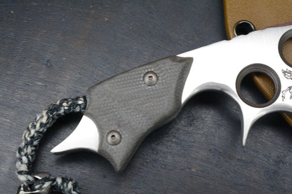 RARE Custom SAR Hornet 3” Fixie Tip of Spear Lethality w/Skull Bead Re Microtech