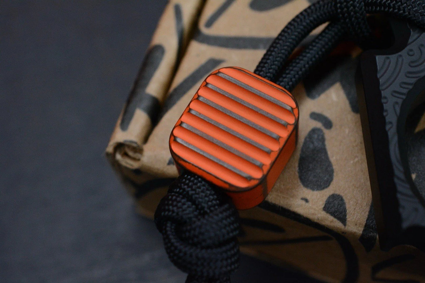 NEW OEGEDC x Urban EDC Wide Mouth Keystone Black w/ Seigahai Pattern & OEG Bead