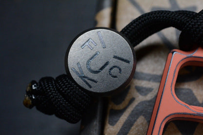 NEW OEGEDC Keystone Lite Ti Peach Cerakote  Bottle Opener BS EXCw/F**k Face Bead