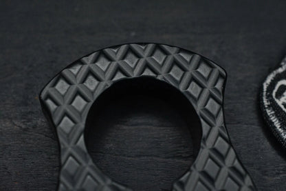 RARE John Gray Keyper Black DLC Ti Frag Pattern w/ MEFP Patch & TKW Bead