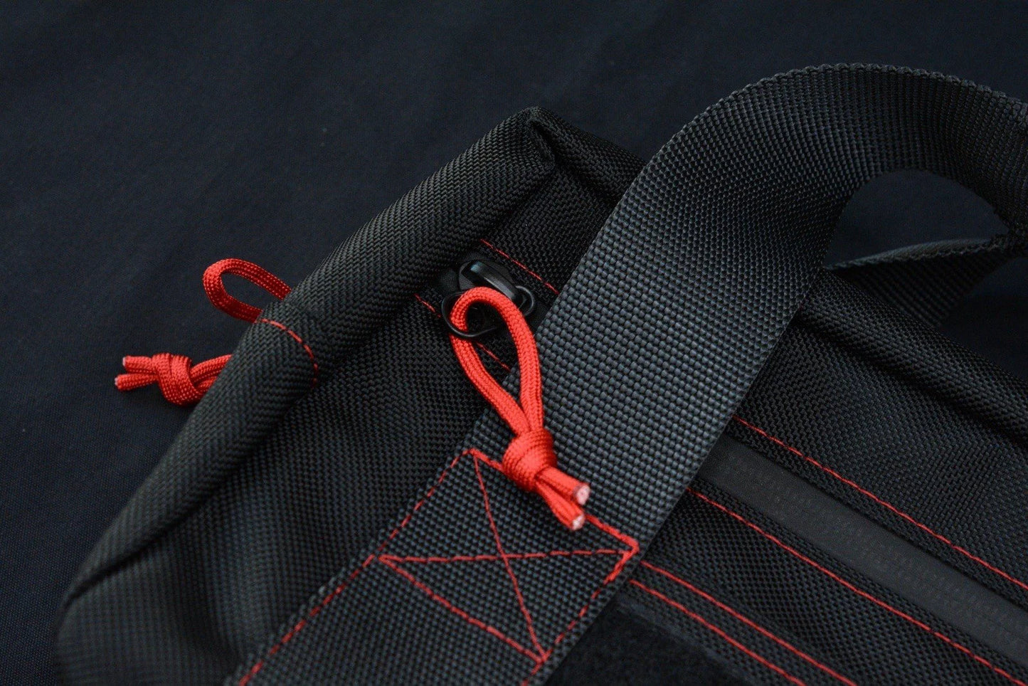 NEW Monkey Edge x Chattanooga Leather Mechanics Tool Bag - Black/Red ME EXC