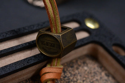 Rare Urban EDC 4t5 Design OCR In Antique Brass Hand Finished/ Playge Koch JRW