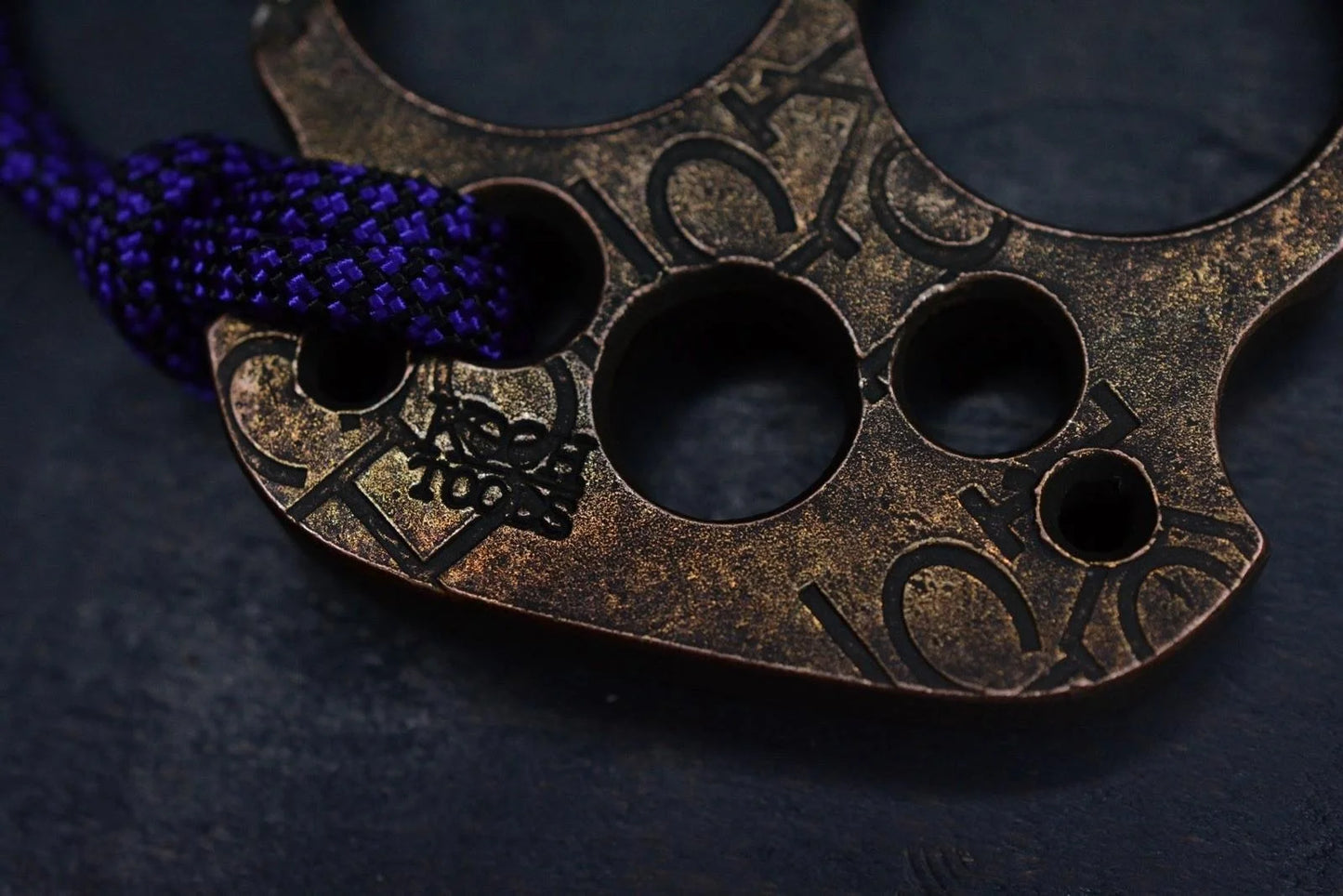 NEW Koch Stamped Culprit X COPPER Tattoo w/ Ultem TKW Curator Bead